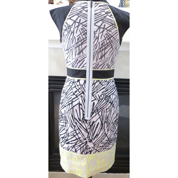 BCBGMaxAzria Sleeveless Midi Dress Size 2 EUC - Picture 4 of 12